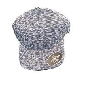 Unisex Adult Flexfit Delta Cap Plain Dark Gray SM/MD NWT